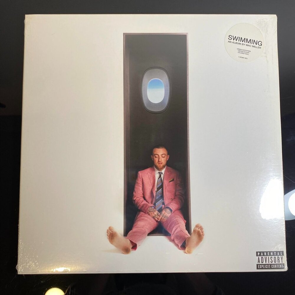 Mac Miller - Swimming 2xLP Urban Outfitters Exclusive White Vinyl Record -SEALED